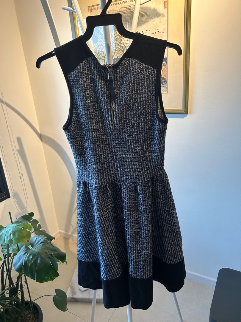 ASOS knit checked tweed dress Women s Fashion Dresses Sets Dresses on Carousell