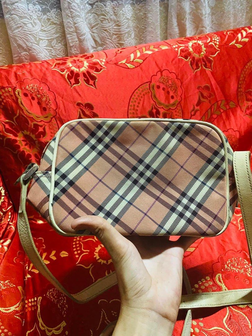 Burberry blue label sling bag online