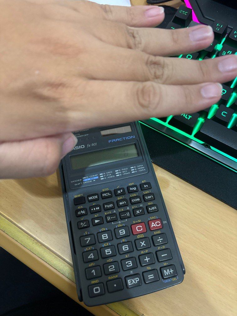 Casio FX 910 scientific kalkulator Buku Alat Tulis Alat Tulis di Carousell