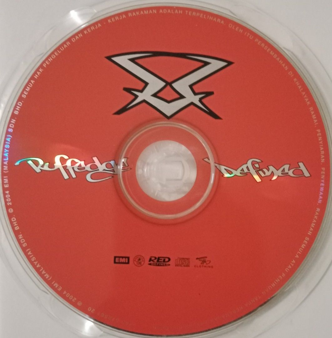Ve Ruffedge Album CD Ruffedge - Defined (2004), Hobbies & Toys, Music & Media, CDs & DVDs ...