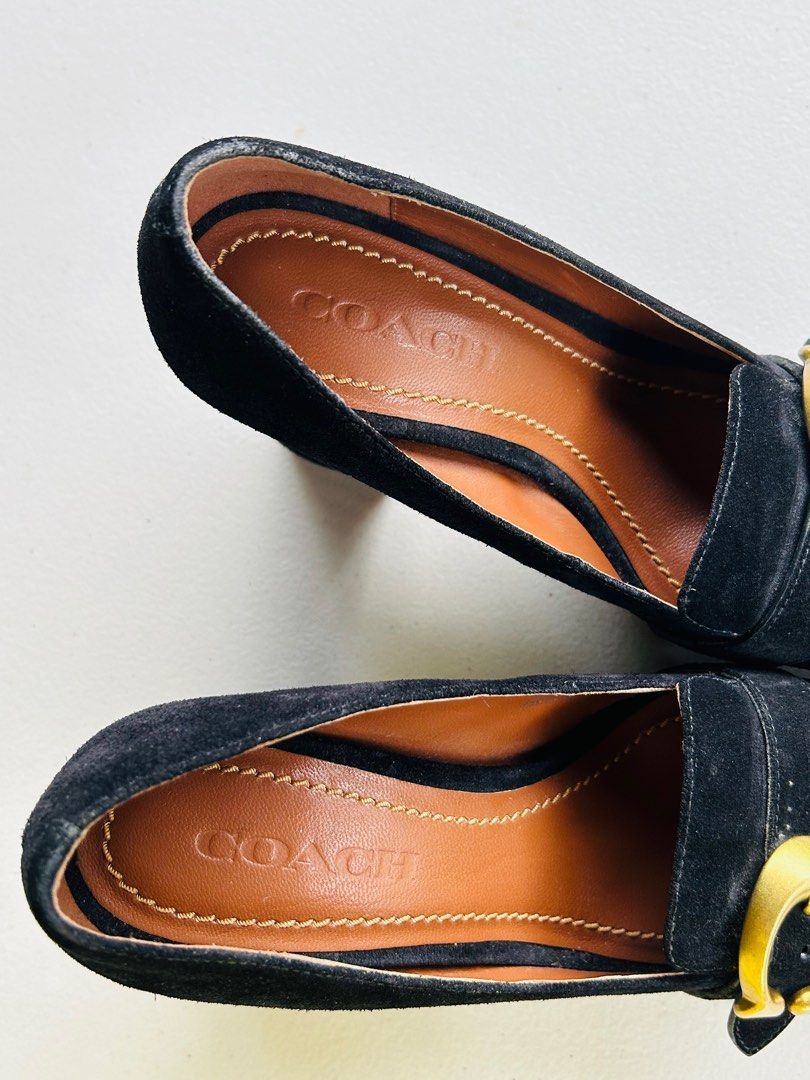 Coach jade signature loafers store