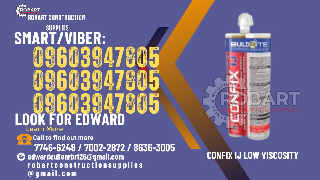 CONFIX IJ LOW VISCOSITY, Commercial & Industrial, Construction ...