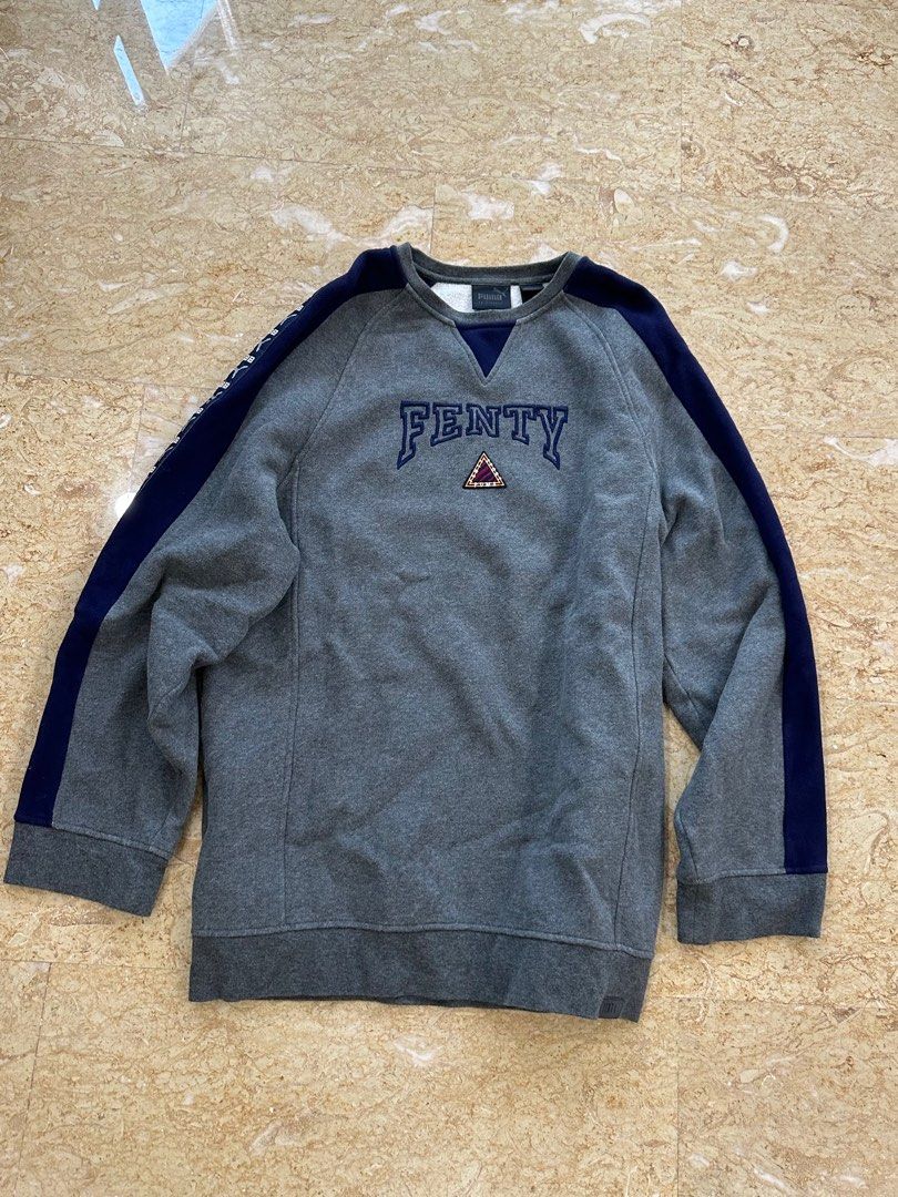 Fenty Puma Sweatshirt Oversized Men s Fashion Coats Jackets and Outerwear on Carousell
