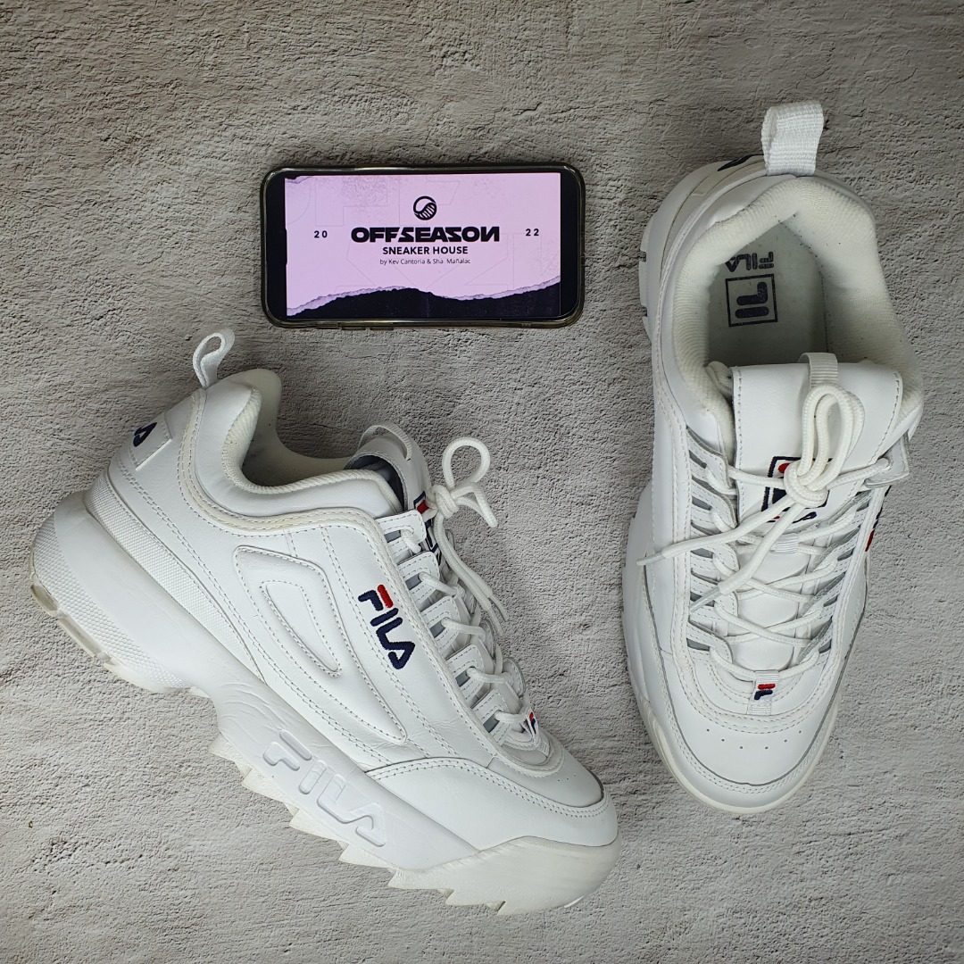 Fila Disruptor 2 Premium men s 11 US P2 000 only Men s Fashion Footwear Sneakers on Carousell