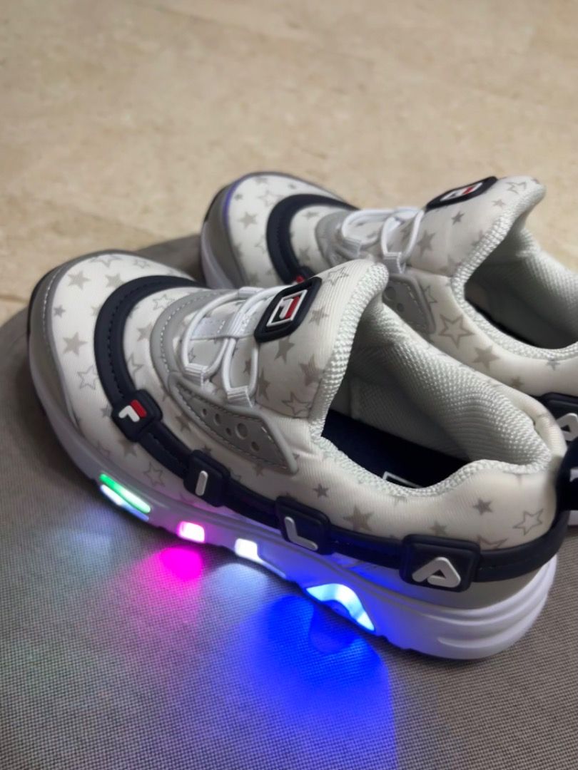Fila glow in the dark shoes shop