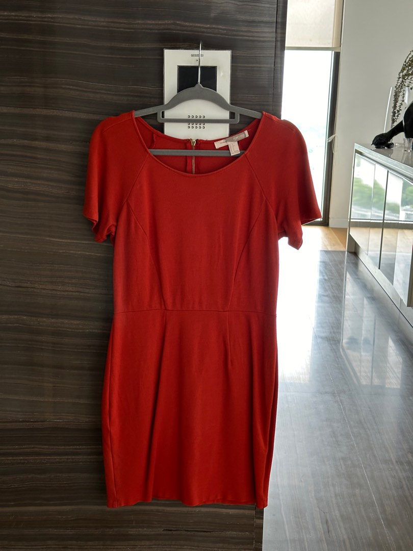 Forever 21 burnt orange dress