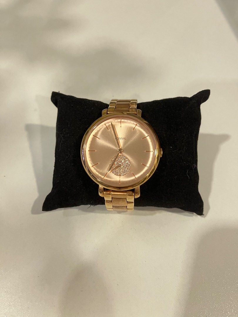 Fossil Rose Gold Watch, Women's Fashion, Watches & Accessories, Watches