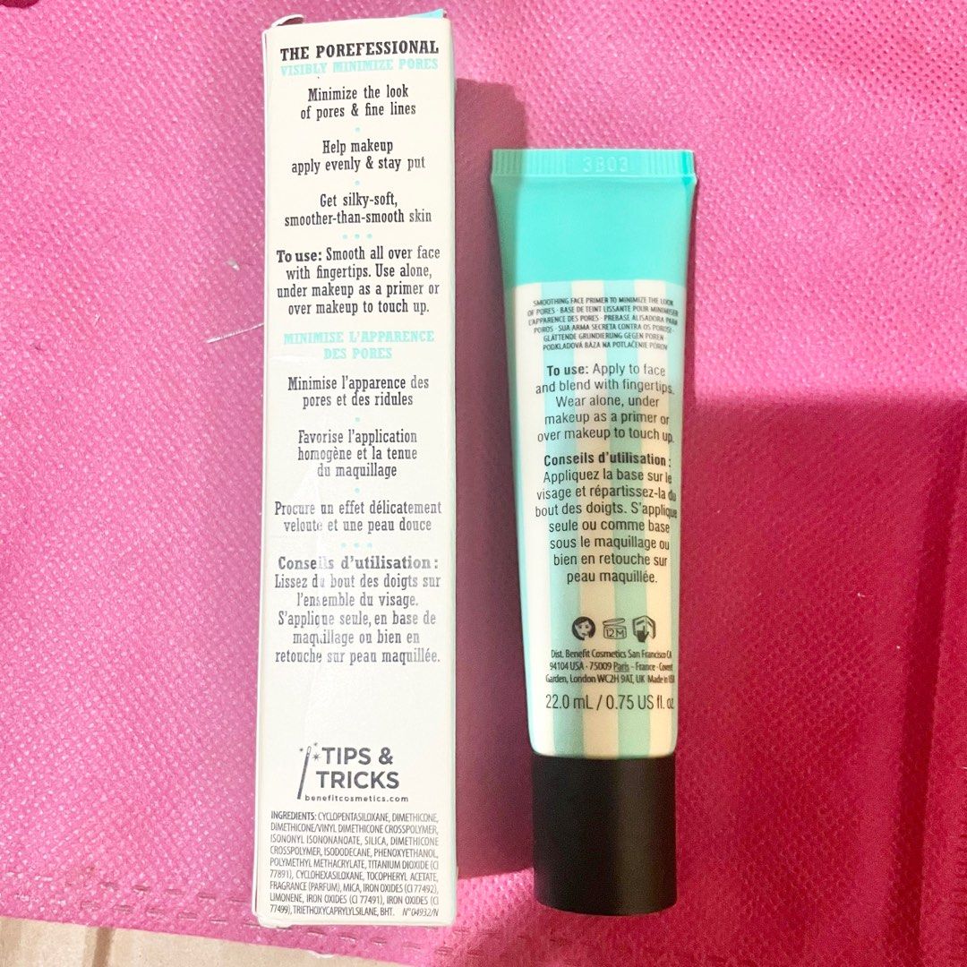 Full Size Benefit the porefessional pore primer makeup primer (Category: Makeup) located in Pasig City. Submitted by deluxuryshop (Listing ID 1325572490, Image 2). Description: Brand new and authentic full size with box Selling low and affordable One of the best selling brands in the makeup skincare perfume world .
