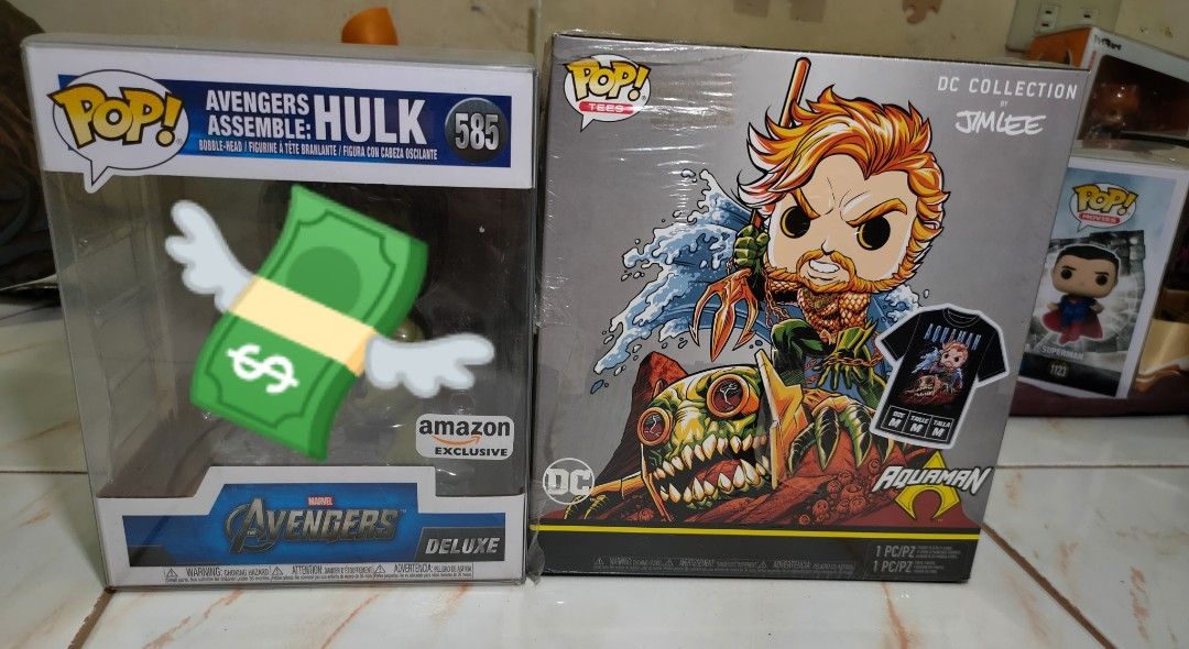 funko pop and tee (Category: Designer & Blind Box Toys) located in Manila. Submitted by daily.tipid (Listing ID 1325607238, Image 2). Description: Funko Pop and Tee Toru Mutsuki - 1550 Venom SE - 2K Shota Aizawa - 1550 Black Panther Target - 2500 Aquaman - 1550 Venom target - Sold location:malolos lalamove, jnt or LBC #funkopop #funko #anime #pop #vinyl #toys #collectibles #sale #ClearanceSale #malolos #installment #paylater #marvel.