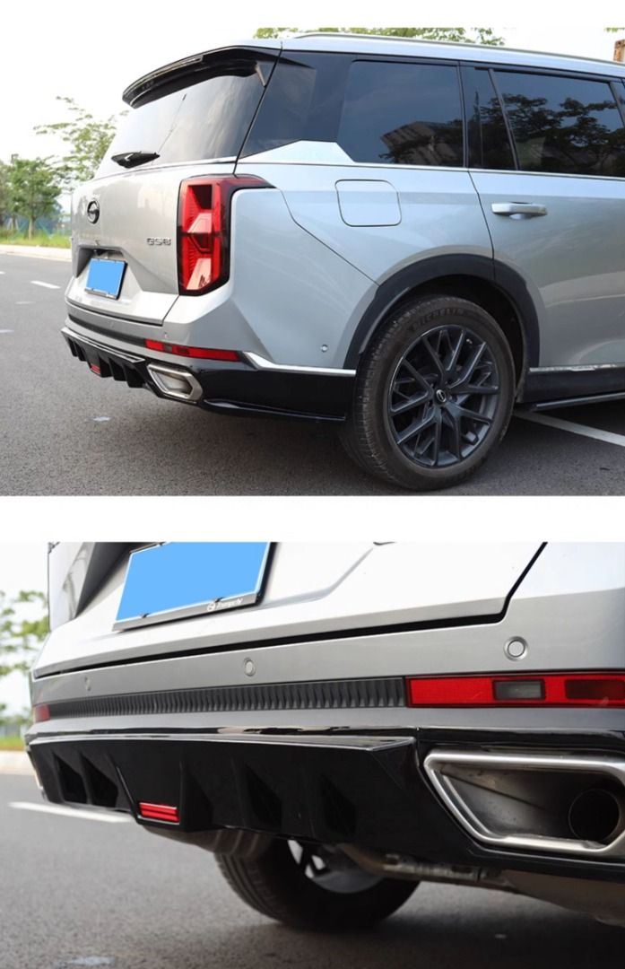 GAC GS8 Premium High Gloss Glazing Black Rear Bumper, Car Parts ...