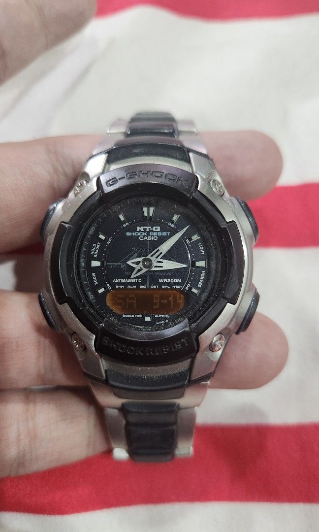 Gshock Vintage MTG 500 Stainless Steel