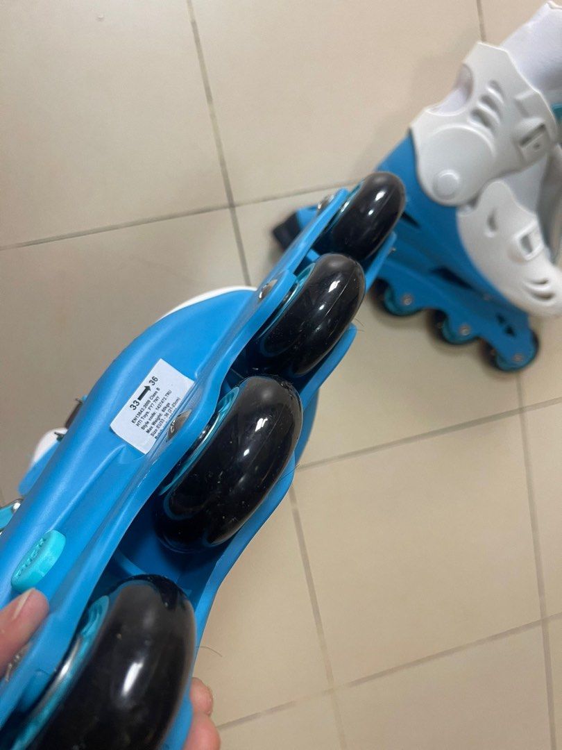 Inline skates (Category: Skates, Rollerblades & Scooters) located in Singapore. Submitted by ppall (Listing ID 1325459706, Image 2). Description: Used twice only. .