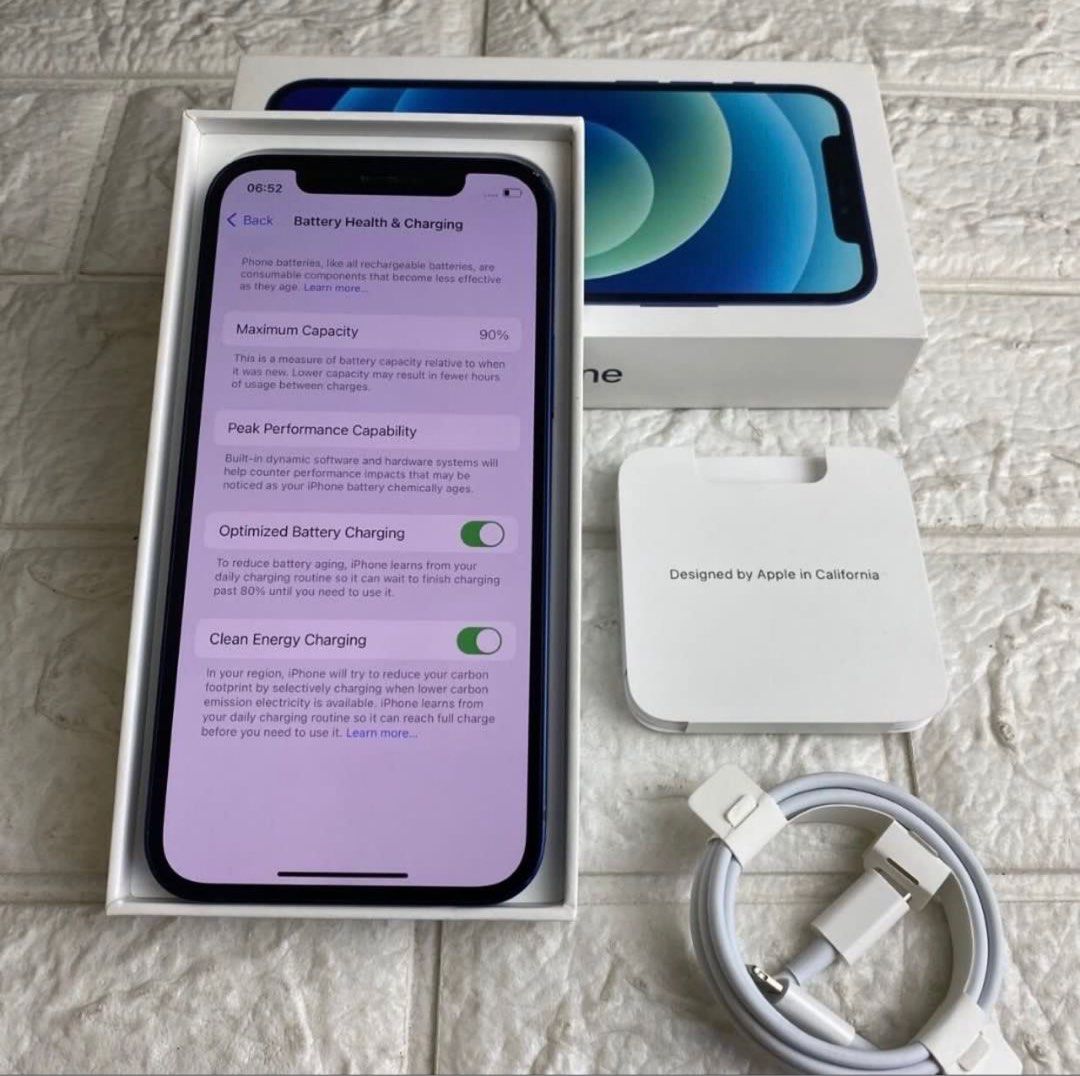 Battery Health Iphone 12 Optimized Battery Charging Fully Charged