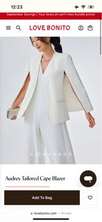 Cape blazer For Sale Coats, Jackets and Outerwear Carousell