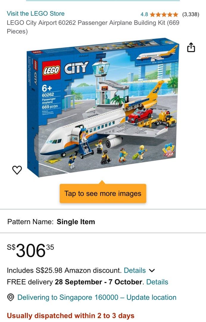 Lego 60262 review clearance