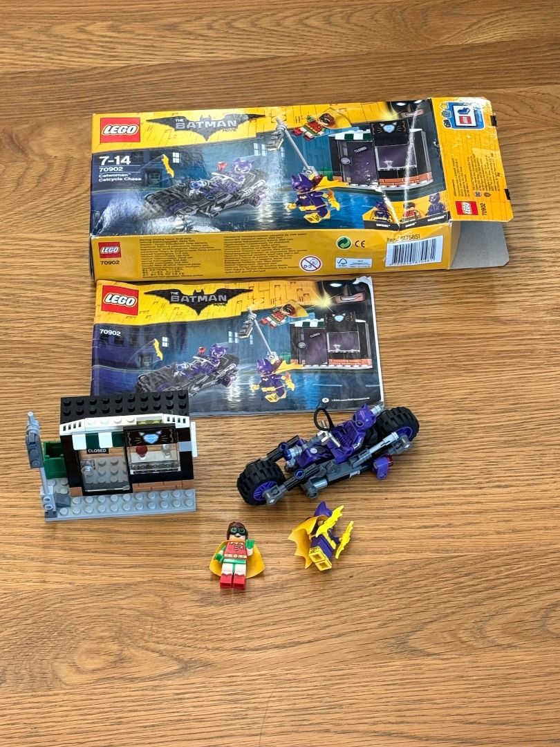 LEGO Batman Catwoman Catcycle Chase 70902 Hobbies Toys Toys Games on Carousell