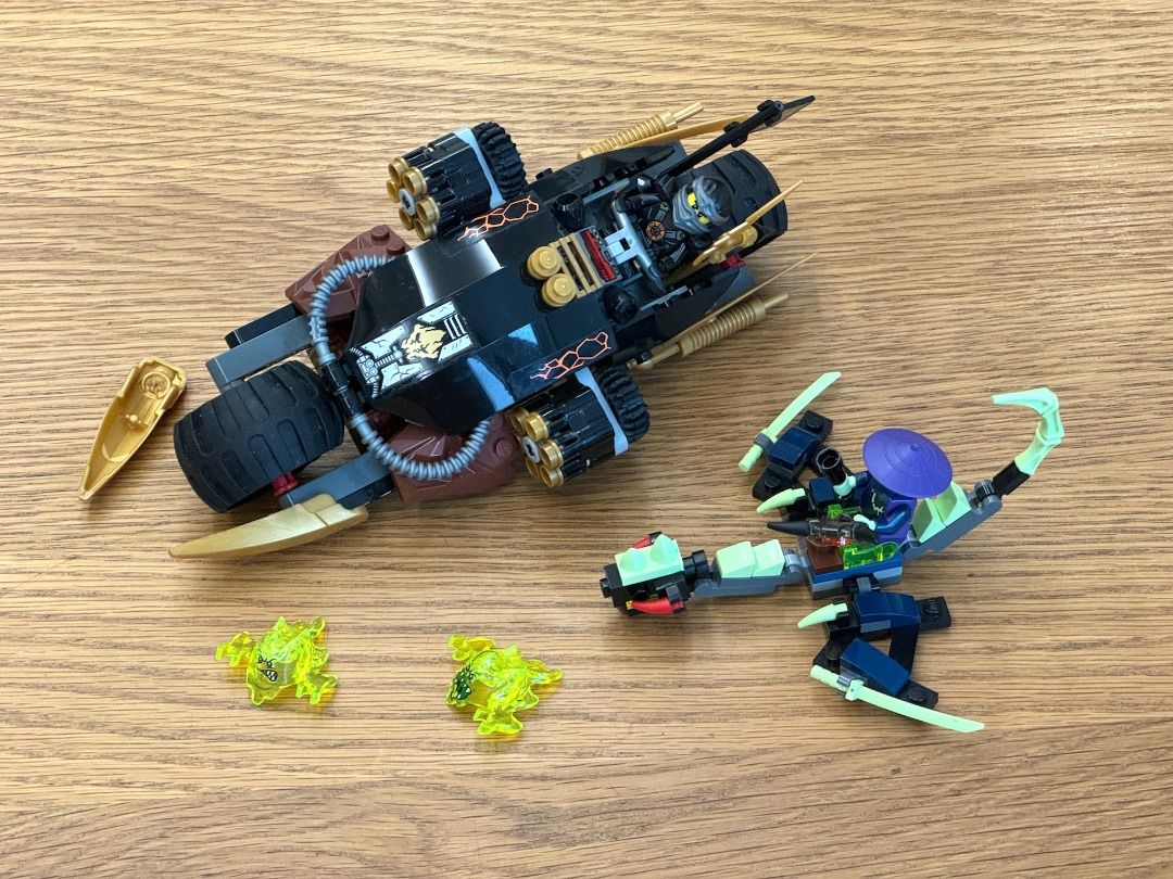 Lego ninjago blaster bike online