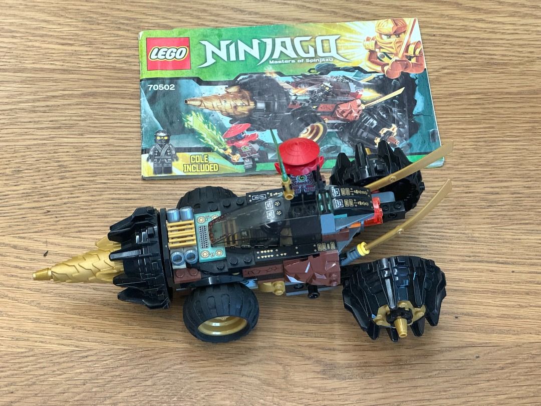 Cole Earth Driller Lego Ninjago 2019 Legacy Lego 70669 Ninjago