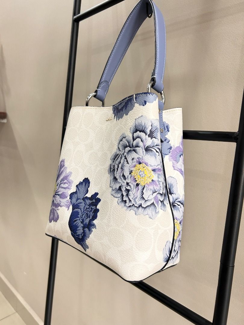 Small town bucket bag in signature canvas with kaffe fassett print hotsell
