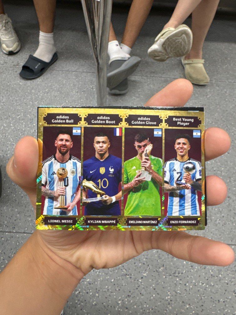 Lionel Messi World Cup Panini sticker Fifa 365 2024 #416