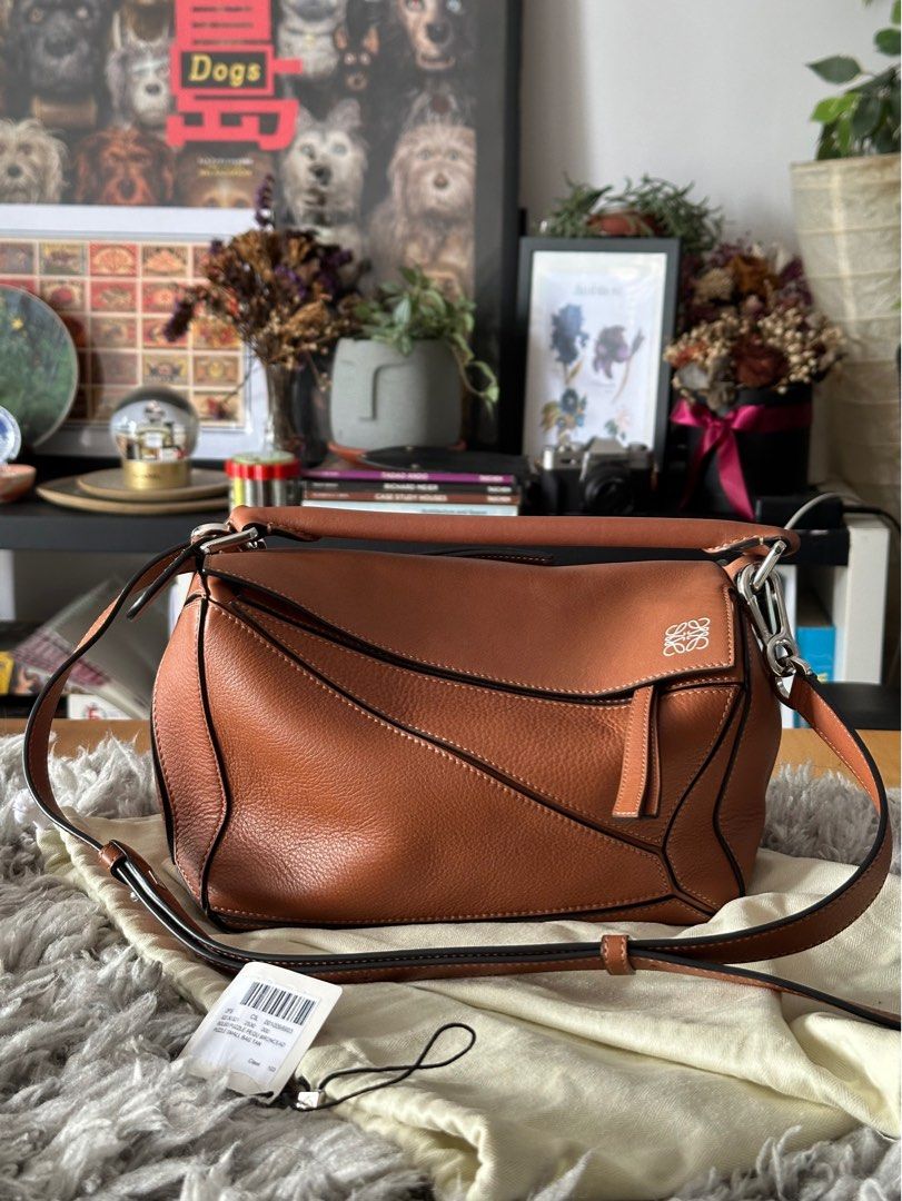 Puzzle small bag tan new arrivals