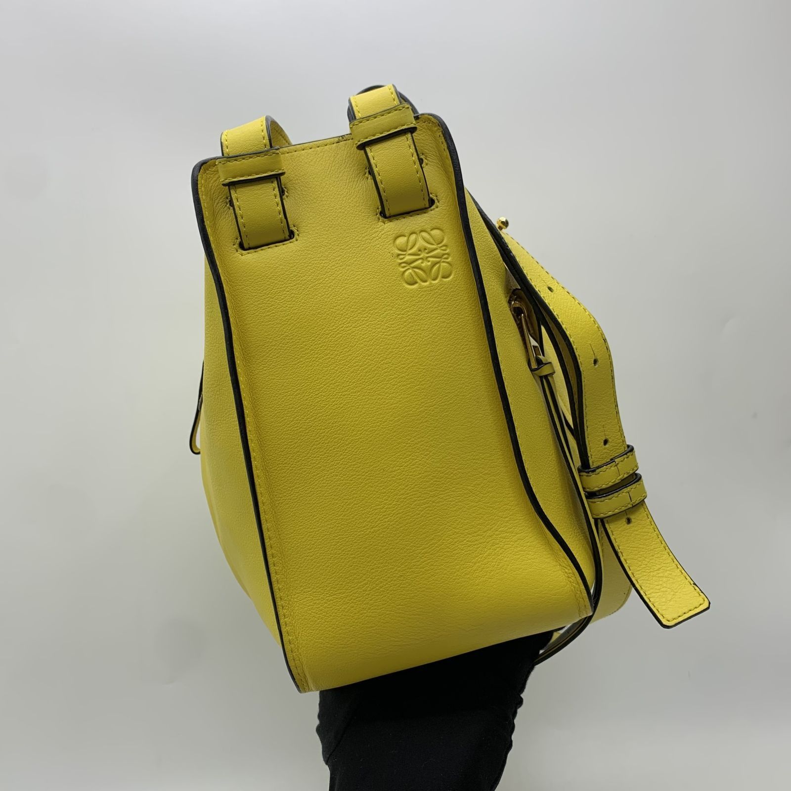 LOEWE YELLOW HAMMOCK SMALL 2WAY SHOULDER BAG 247045765 EL Luxury Bags Wallets on Carousell