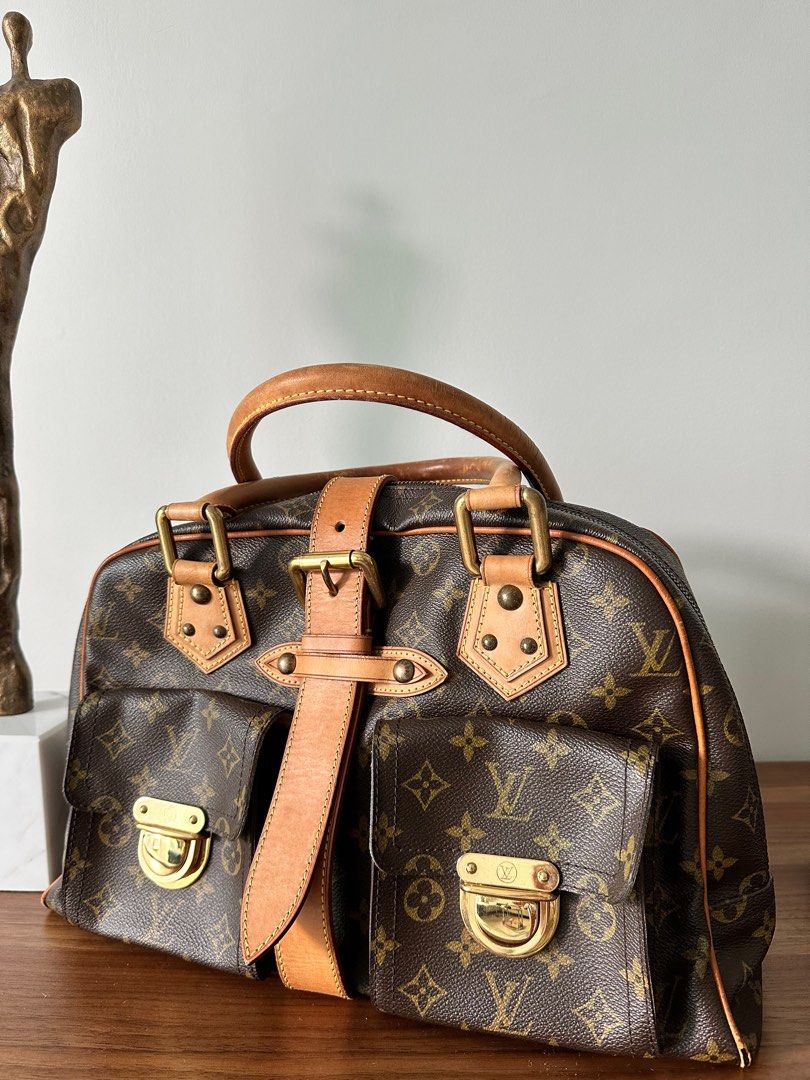 Louis Vuitton Manhattan Bag rare vintage invoice from Europe