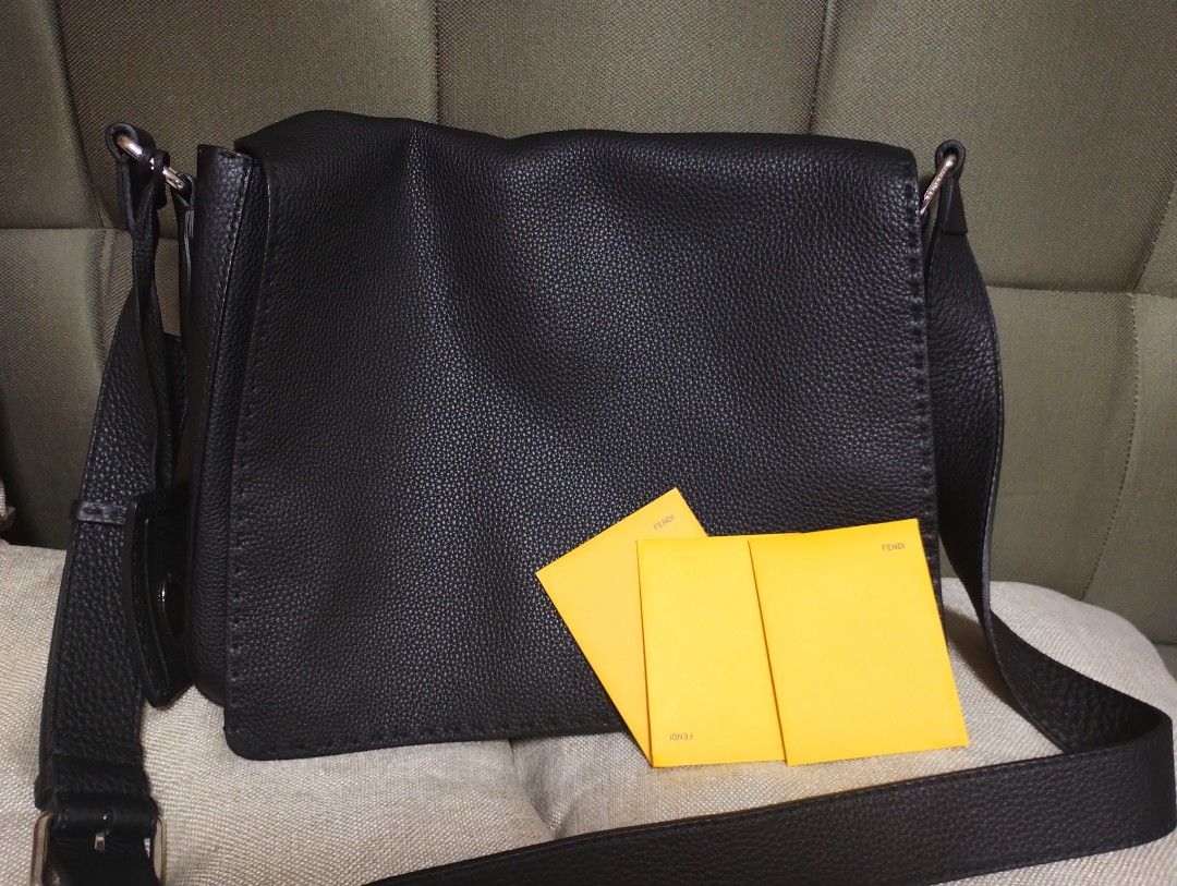 Luxury Fendi bag (Category: Luxury Bags & Wallets) located in Quezon City. Submitted by jasonconcepcion88 (Listing ID 1325526310, Image 1). Description: leather messenger bag.