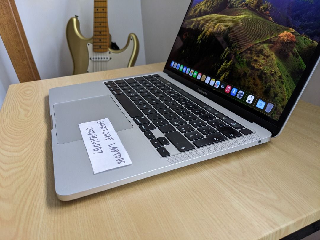 Macbook Pro 13 2020 Apple M1 8GB 256SSD (Category: Laptops & Notebooks) located in Quezon City. Submitted by janstore-computer-trading (Listing ID 1325468117, Image 3). Description: Model : Macbook Pro 13 inch M1 2020 Condition : Slightly Used , Very Presentable Price : 33,999 Specs Processor : Apple M1 Chip Ram : 8 GB Unified Memory Storage : 256 GB SSD Screen size : 13 inch Retina Display (2560 x 1600) Battery Cycle - 43 Only , Battery Health 8