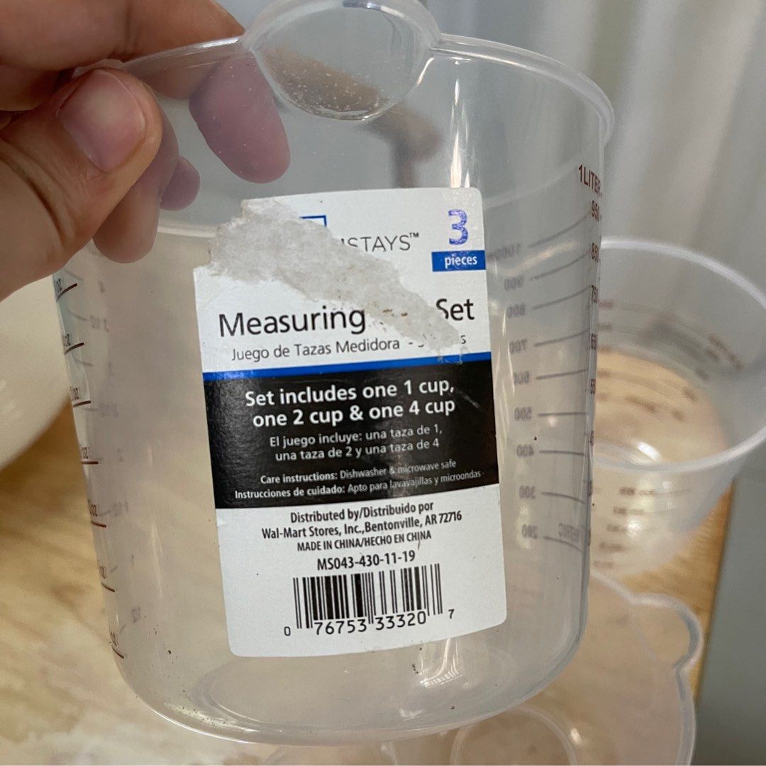 Mainstays 3 pcs Measuring Cup Set (Category: Bakeware) located in San Jose. Submitted by salt02 (Listing ID 1325599504, Image 3). Description: Brand new from US .