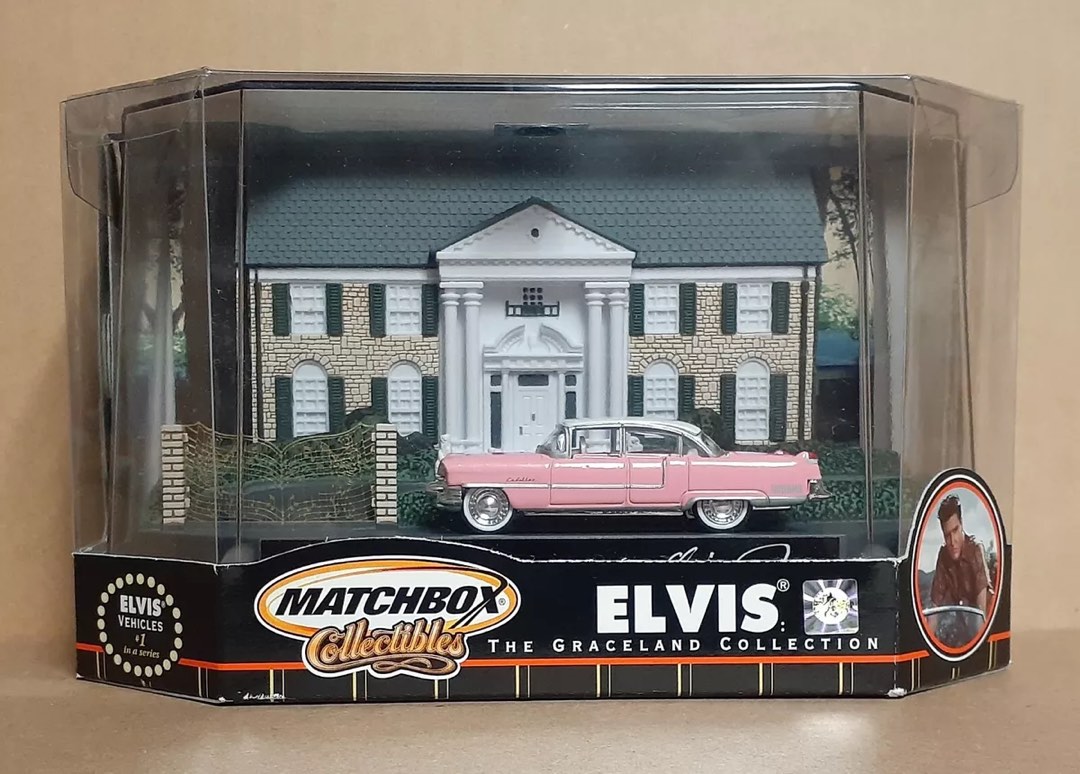 Matchbox Elvis Presley Graceland and Pink Cardillac Diecast Rare Hobbies Toys Toys Games on Carousell