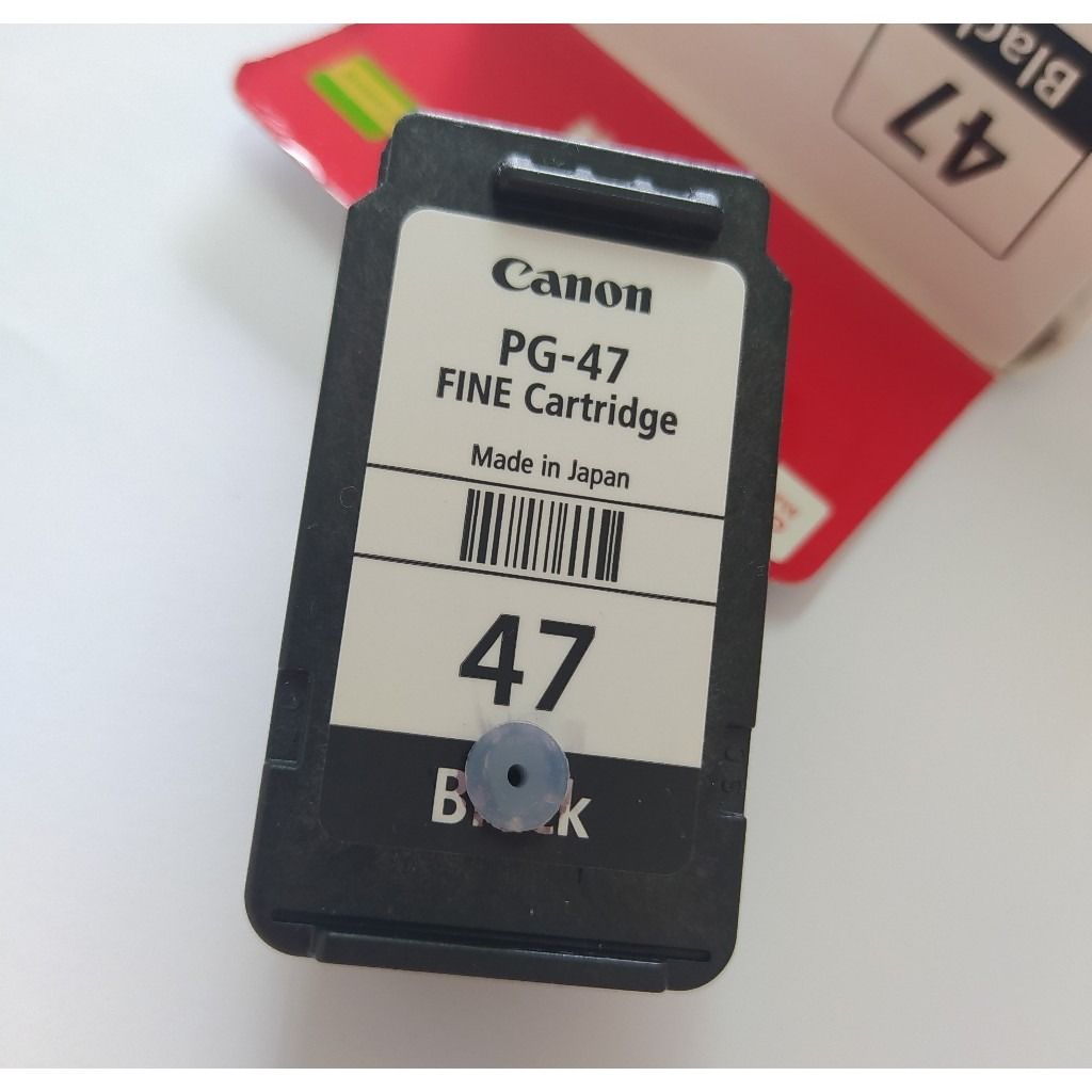 Modified refillable Canon PG47 (black) ink cartridge printer ink refill ...