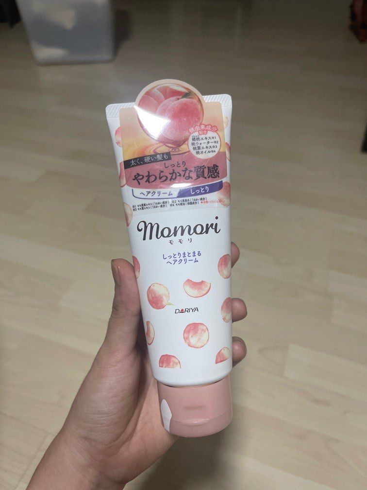Momori Peach Hair Cream, Beauty & Personal Care, Hair on Carousell