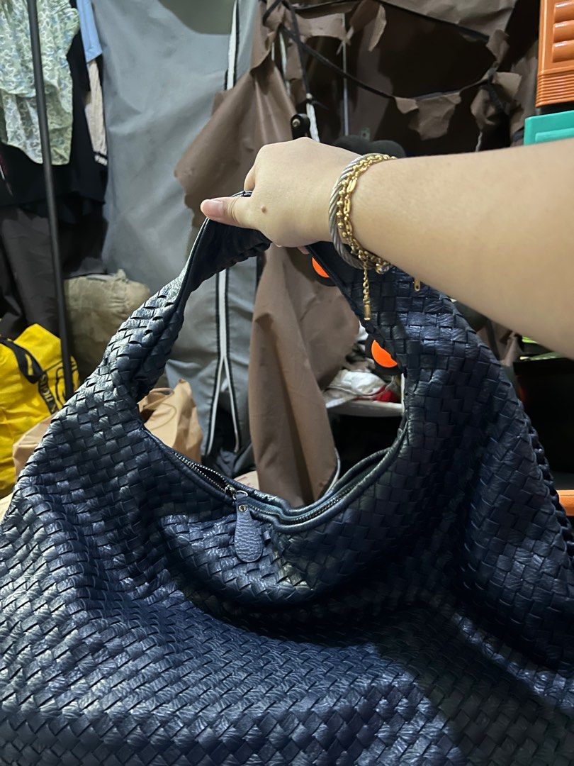 Navy Blue hobo bag Women s Fashion Bags Wallets Tote Bags on Carousell
