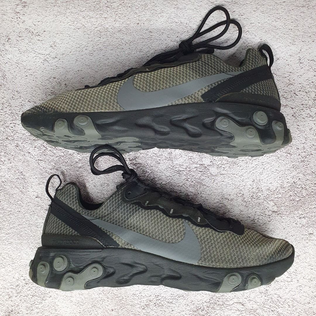 Nike React Element 55 men's 10 US 🔥 P1,900 only! 👌 (Category: Sneakers) located in San Pedro. Submitted by offszn.now (Listing ID 1325617228, Image 2). Description: 🔥 P1,900 only! 👌 Nike React Element 55 -men's size 10 US (28 cm) ‼ STEAL ‼ 💯Guaranteed Legit / Original / Authentic *already professionally cleaned by The Next Pair PH Manila PM if interested for complete photos. Loc: San Pedro, Laguna 🚚 Can ship nationwide.