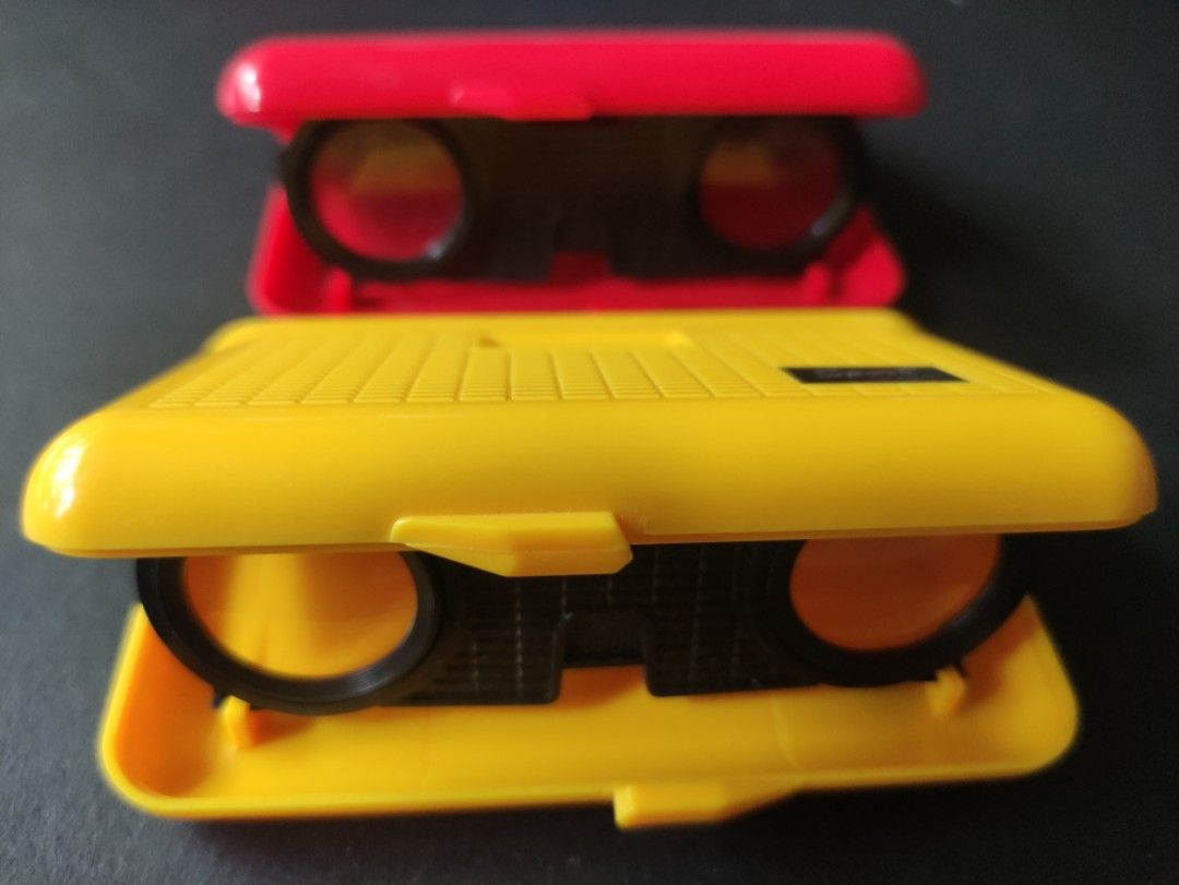 Pocket Binoculars (red and yellow) (Category: Travel Essentials & Accessories) located in Lipa City. Submitted by mark_collections (Listing ID 1325461770, Image 1). Description: Pocket Binoculars (red and yellow) Mode of Payment: Gcash.