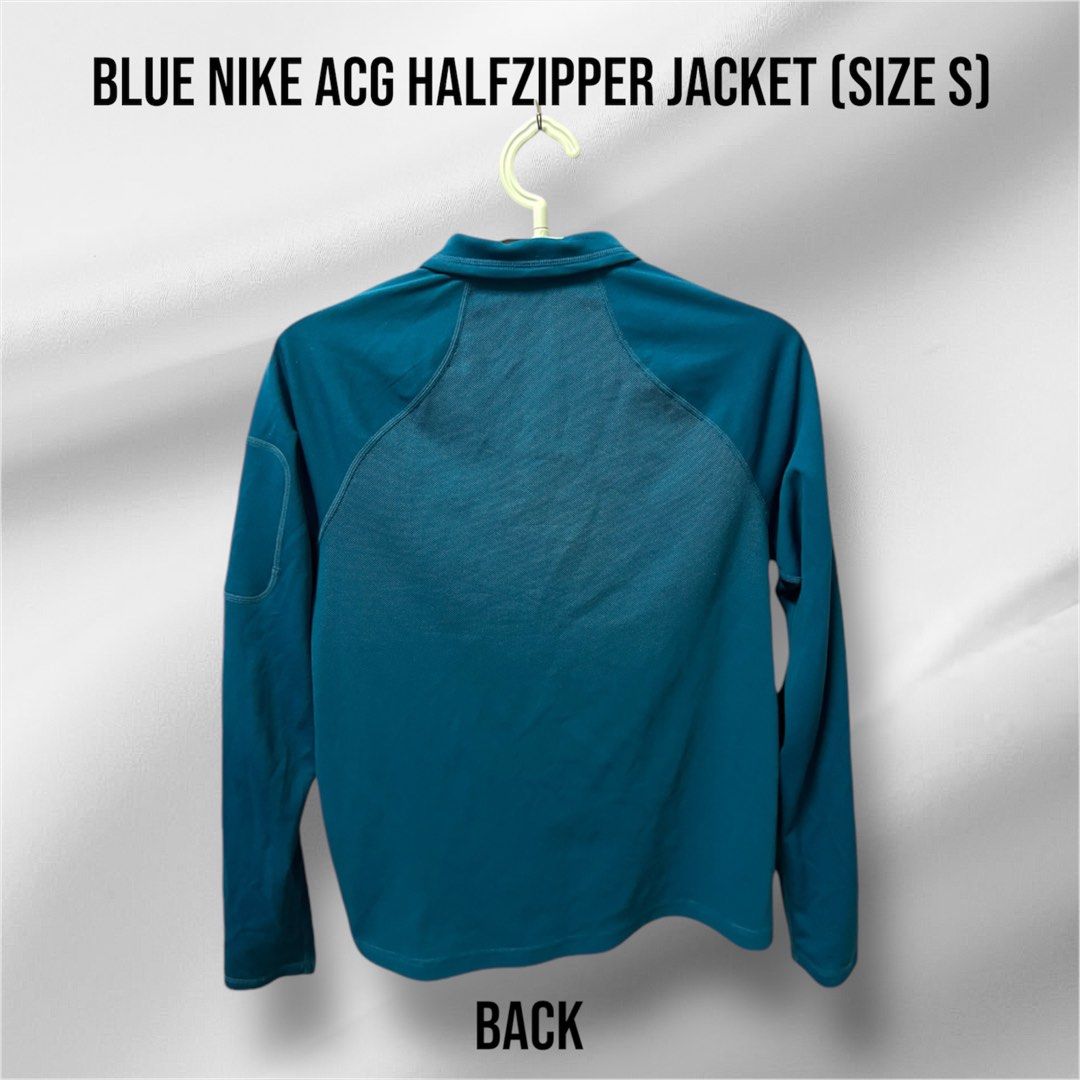 PROMO RM19 HARGA ASAL RM39 BLUE NIKE ACG HALFZIPPER JACKET S SIZE