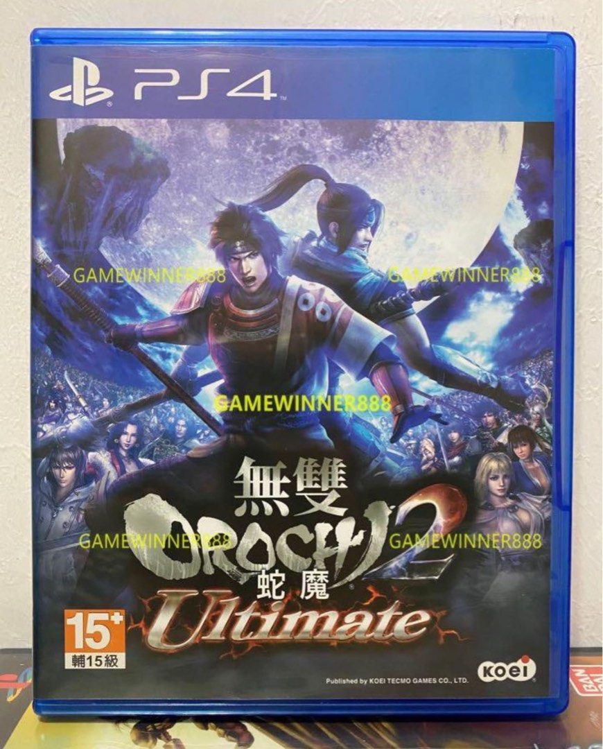《今日快閃價》（中古二手）PS4遊戲 無雙蛇魔2 無雙大蛇2 終極版 ULTIMATE版 Warriors Orochi 2 Ultimate  港版中文版 稀有品