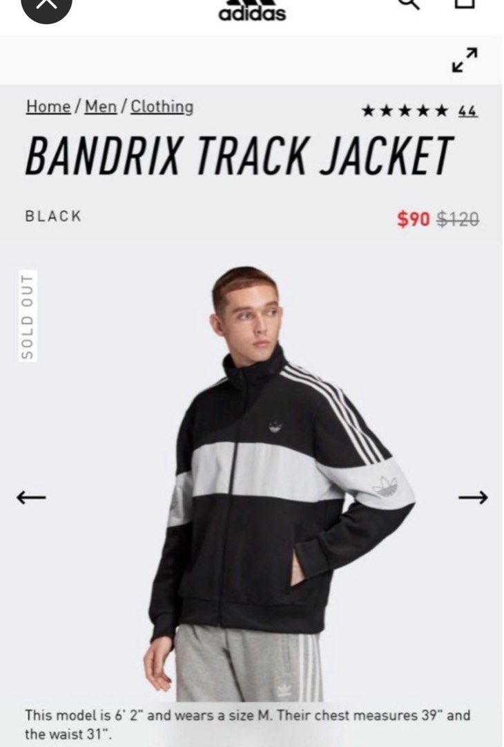 Repost Adidas Bandrix Track Jacket Kim WooSeok