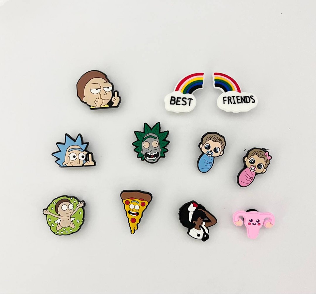 Rick and morty jibbitz on sale