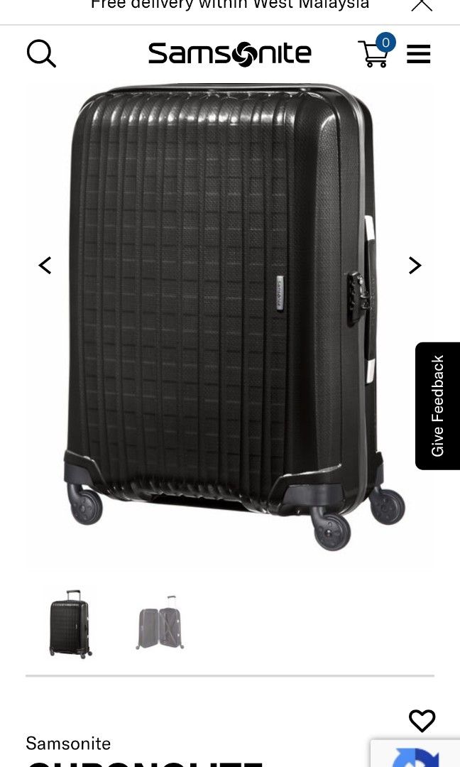 Samsonite Chronolite Spinner 75cm