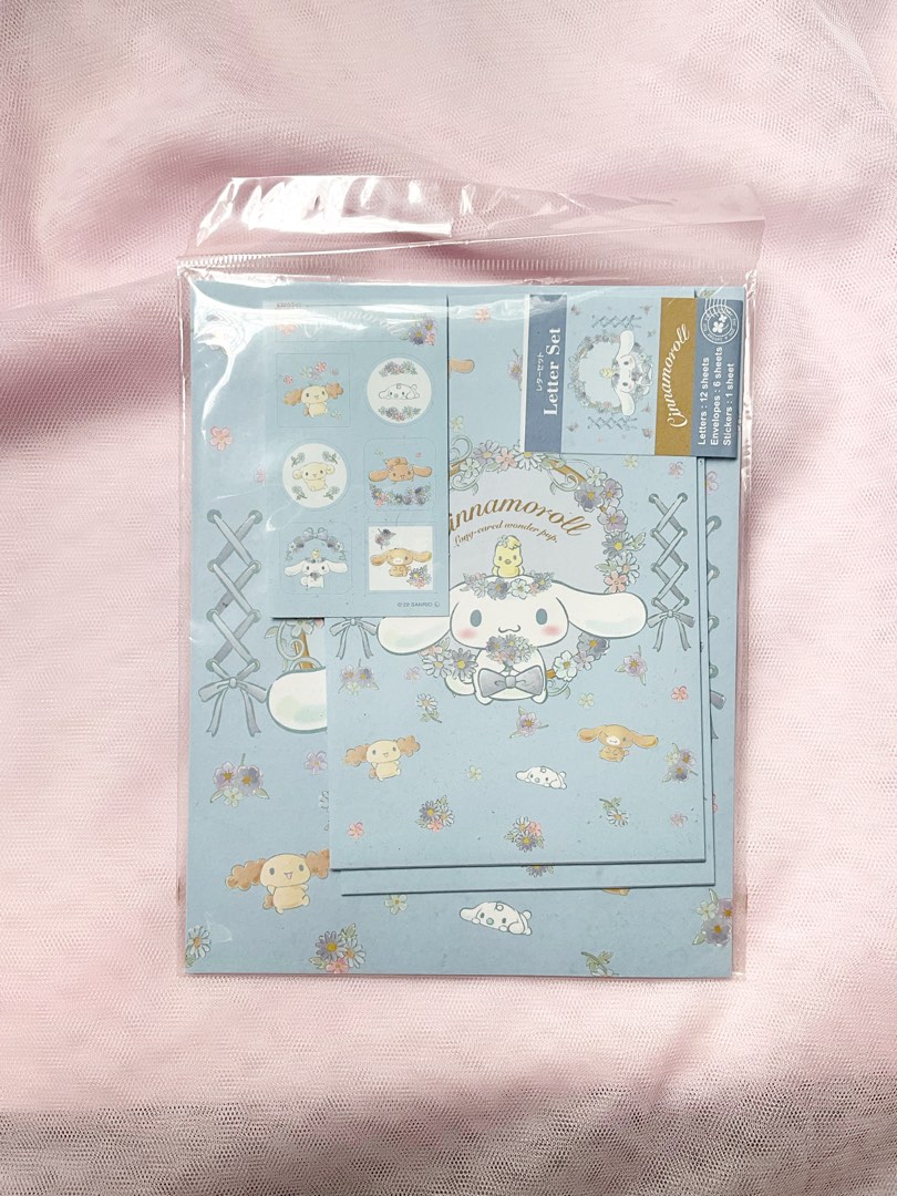 Sanrio Cinnamoroll Stationary Set Hobbies Toys Stationary Craft Sanrio Cinnamoroll Stationary Set Hobbies Toys Stationary Craft