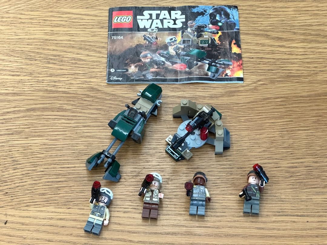 Star Wars LEGO 75164 Rebel Trooper Battle Pack Hobbies Toys Toys Games on Carousell