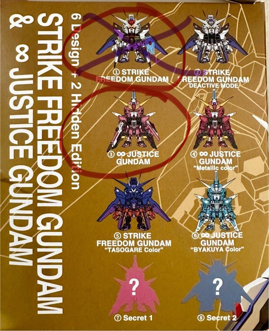 BNIF Strike Freedom Gundam $22/box (Category: Gundam Model Kits) located in Singapore. Submitted by soh_simple (Listing ID 1325492944, Image 2). Description: I have: 1*Infinity Justice Gundam 1*Strike Freedom Gundam (sold) Sell @ $22/box BNIF, What you will received is shown in the pictures..