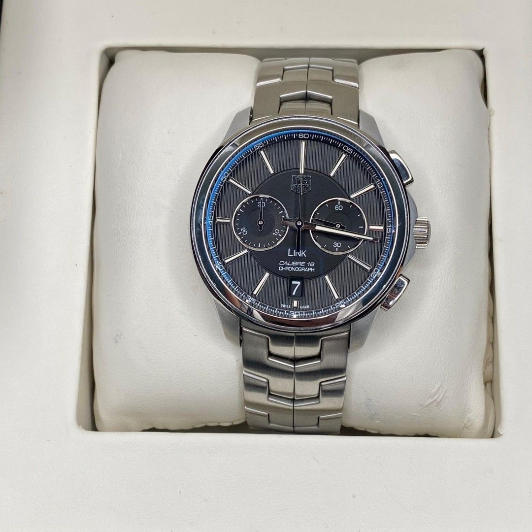 TAG Heuer Link Calibre 18 double chrono like new