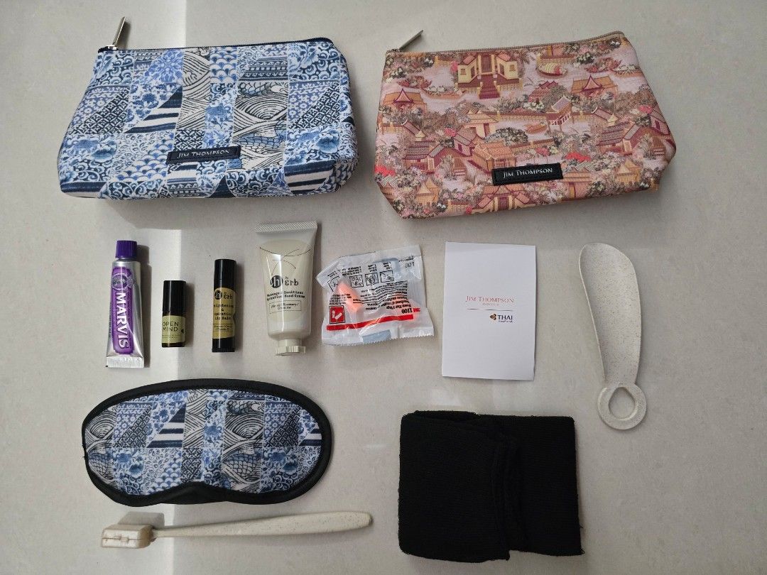 Thai Airway Royal Silk Class Amenity Kit, Beauty Personal Care