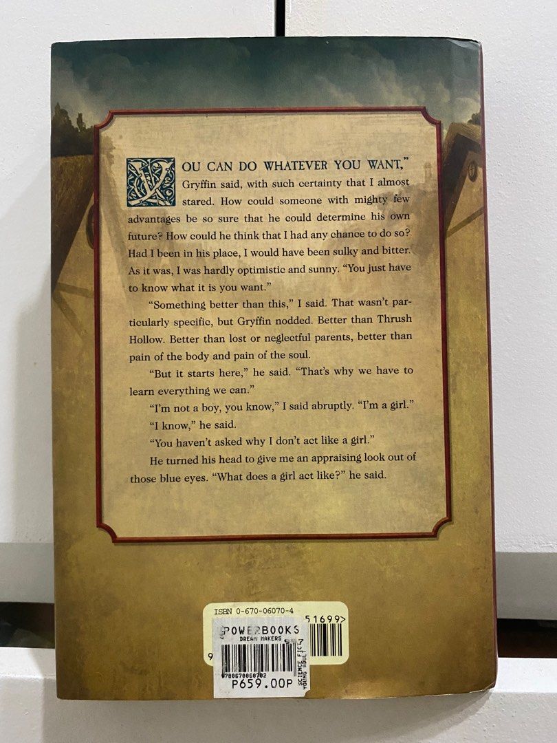 The Dream Maker’s Magic by Sharon Shinn (Category: Storybooks) located in Quezon City. Submitted by hellodiva (Listing ID 1325577187, Image 2). Description: HardBound No Major Issues Condition: 9/10 📌If it’s posted, it’s still available ❌No Bogus Buyers Please! .