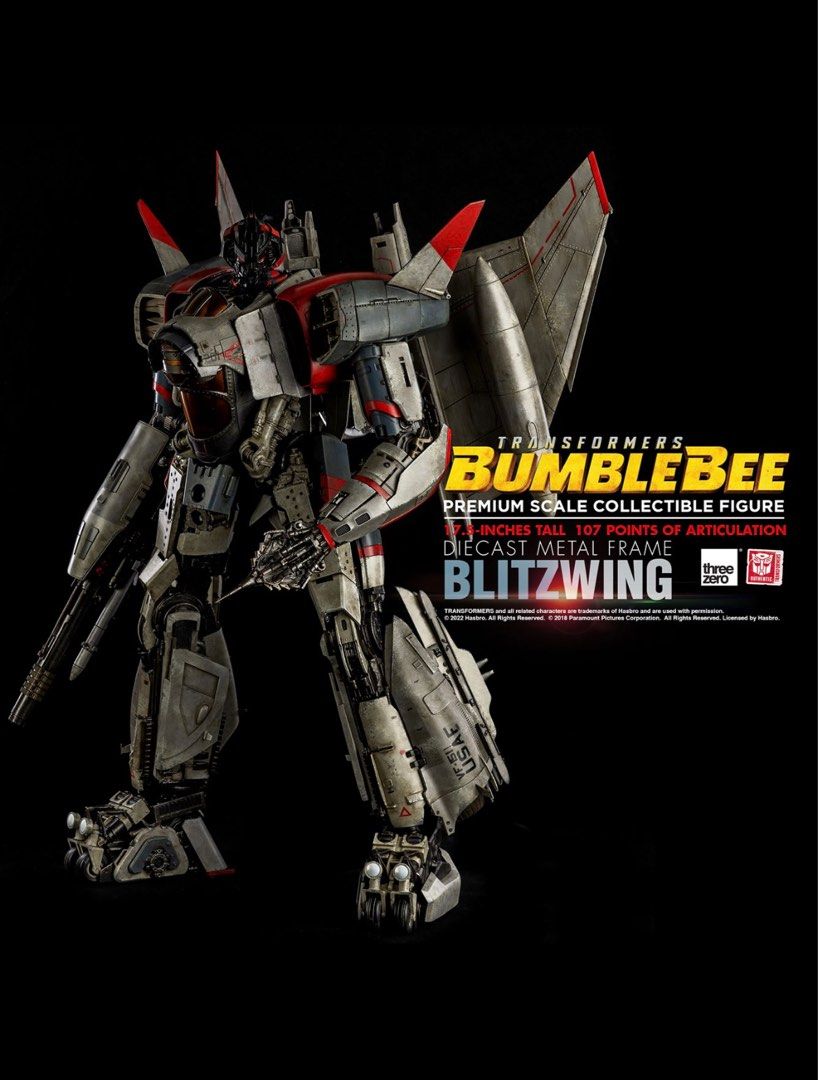 Threezero Premium Blitzwing MIB (Category: Figurines & Statues) located in Manila. Submitted by jocabe13 (Listing ID 1325580880, Image 1). Description: Threezero Premium Blitzwing MIB MINT IN BOX Php 32,000 Meet ups: Manila , Makati and South area Free lalamove.