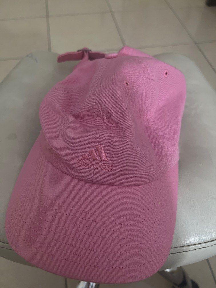 Topi Pink Adidas asli Fesyen Wanita Aksesoris di Carousell