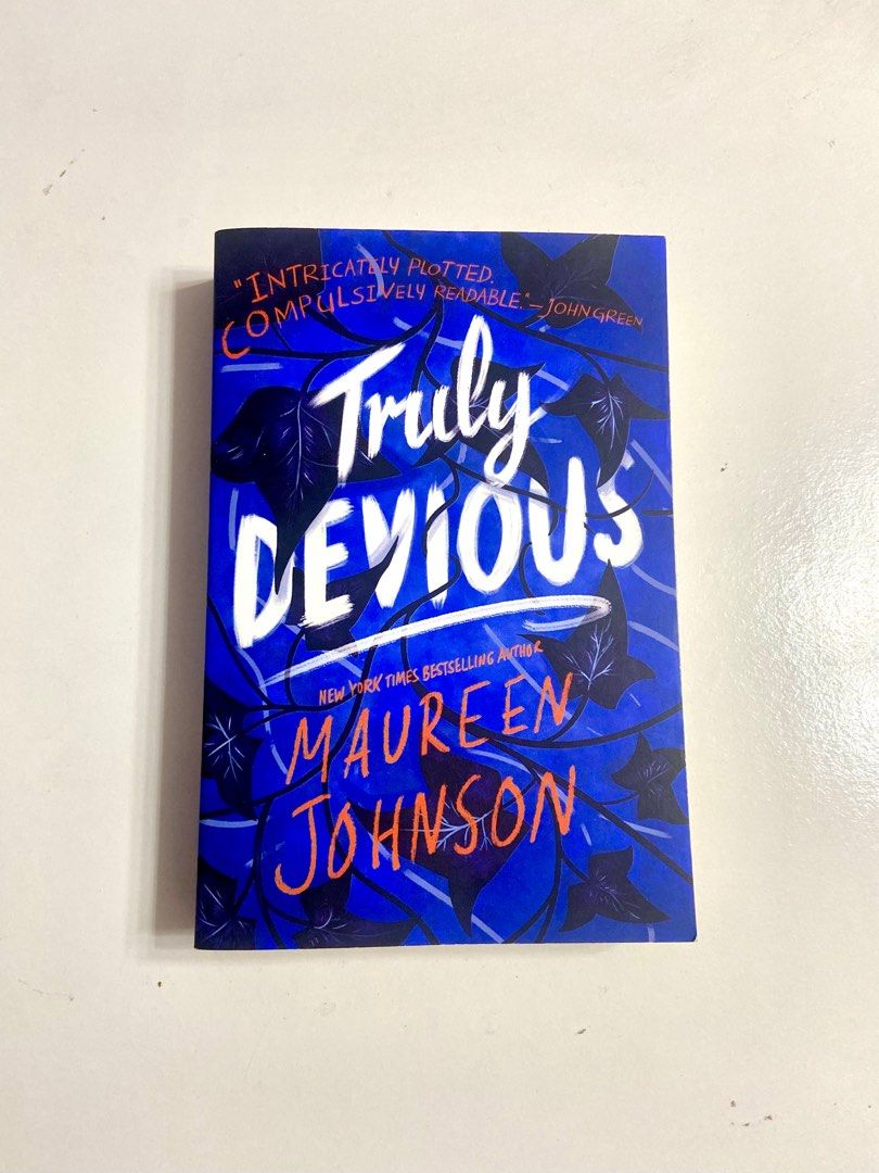 Truly Devious by Maureen Johnson (Category: Storybooks) located in Quezon City. Submitted by prjctdeclutter (Listing ID 1325610123, Image 1). Description: Mode of Payment: Gcash / BDO or Metrobank transfer Delivery fee will be shouldered by the buyer (Pick up in Quezon City).
